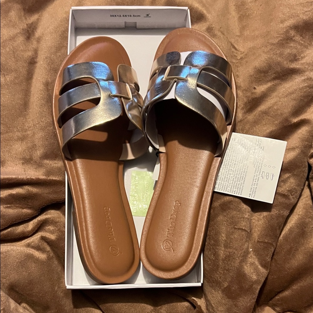 Stylish Metallic Sandals